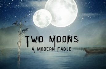 Two Moons at night